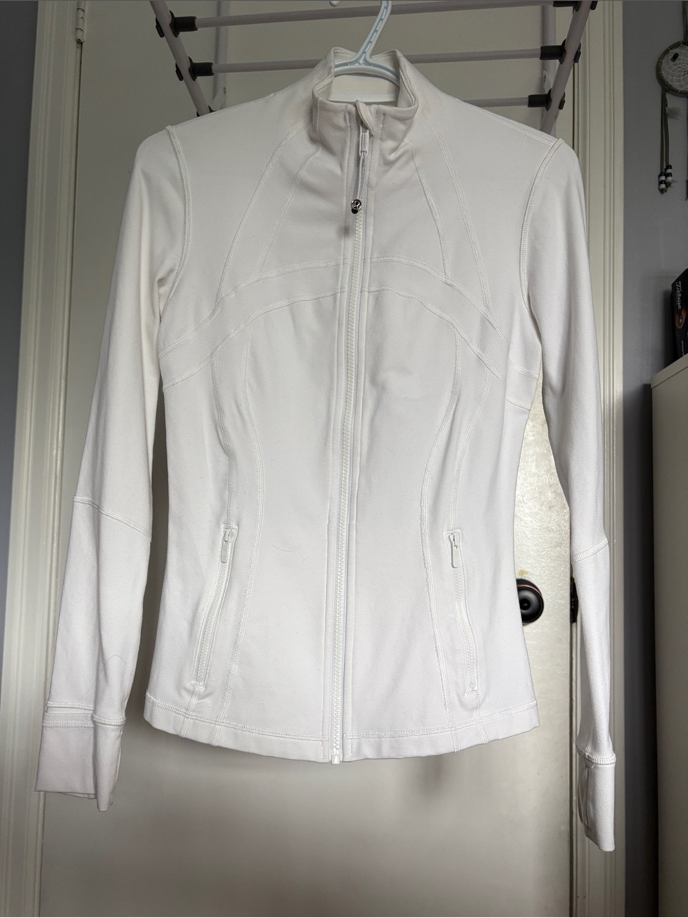 Lululemon Athletica White Define Jacket